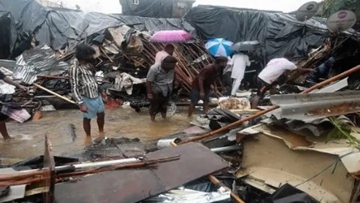 Inundaciones en la India dejan más de 62 mil afectados