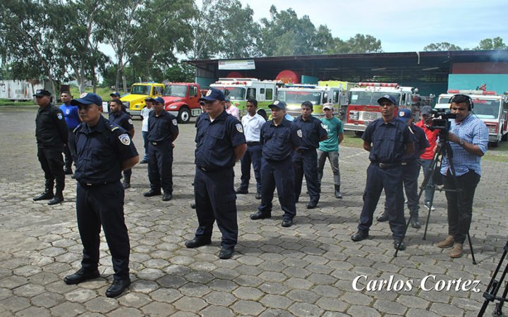 Bomberos curso extinción incendios