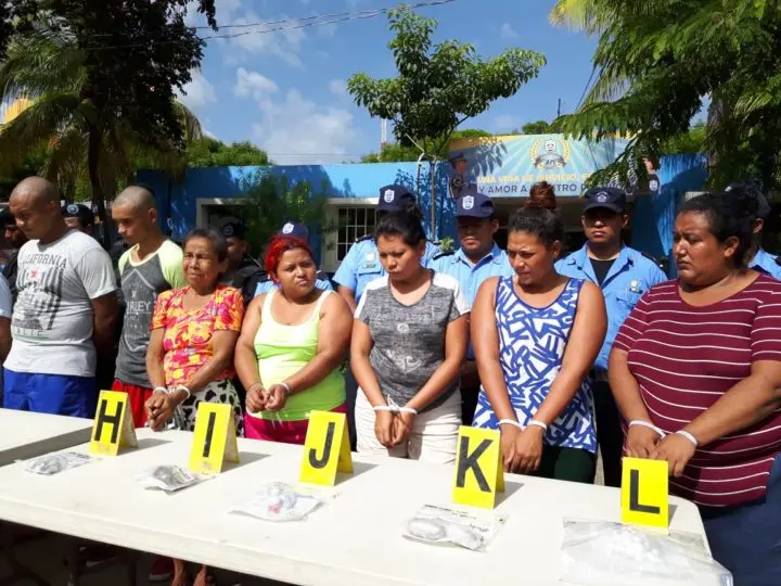 Chinandega: Capturan a 25 delincuentes de alta peligrosidad