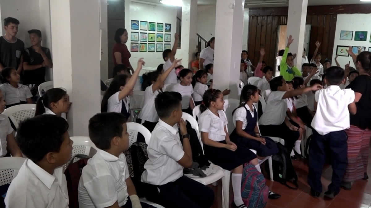 Encuentro de Orquesta Rubén Darío con la Orquesta Bolivariana en Estelí
