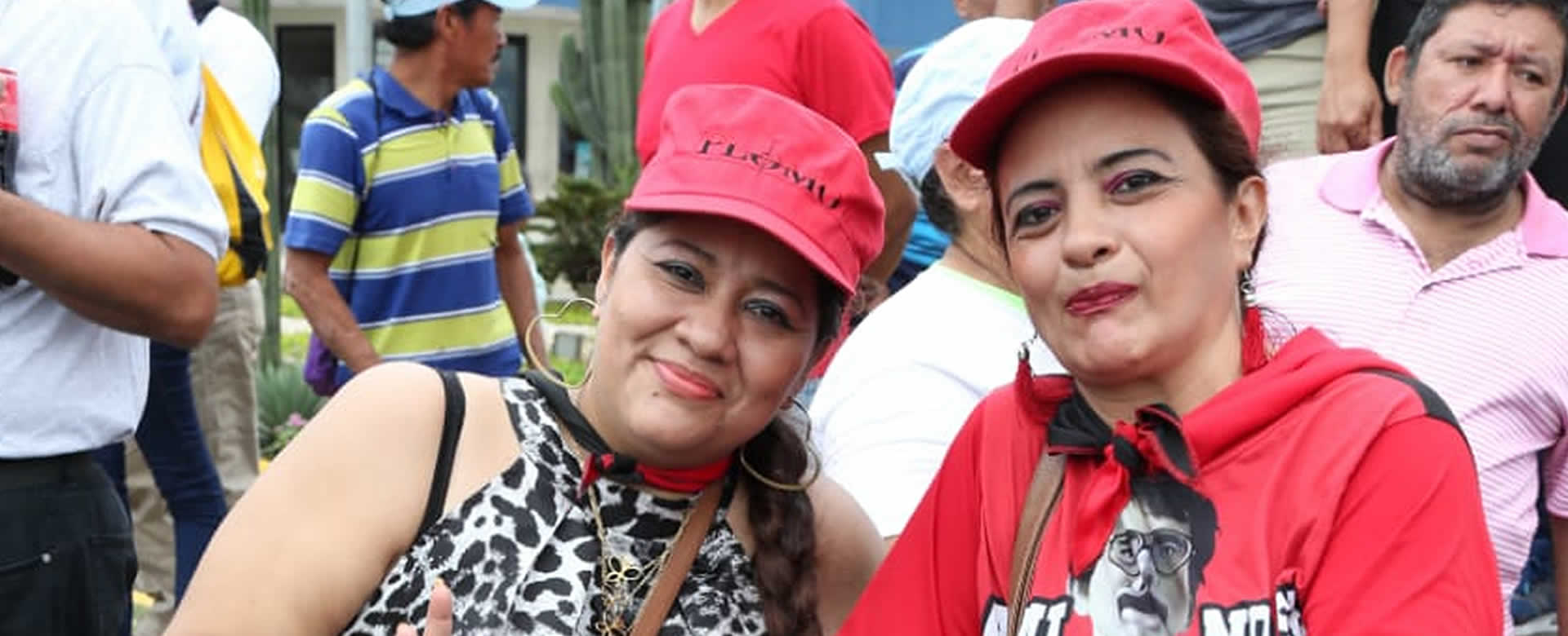 Mujeres con capacidades diferentes orgullosas de ser sandinistas