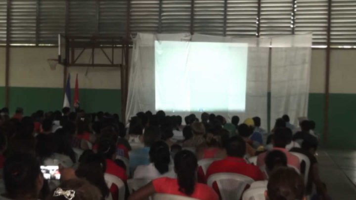 Familias Somoteñas disfrutan el documental Guerra contra el Pueblo