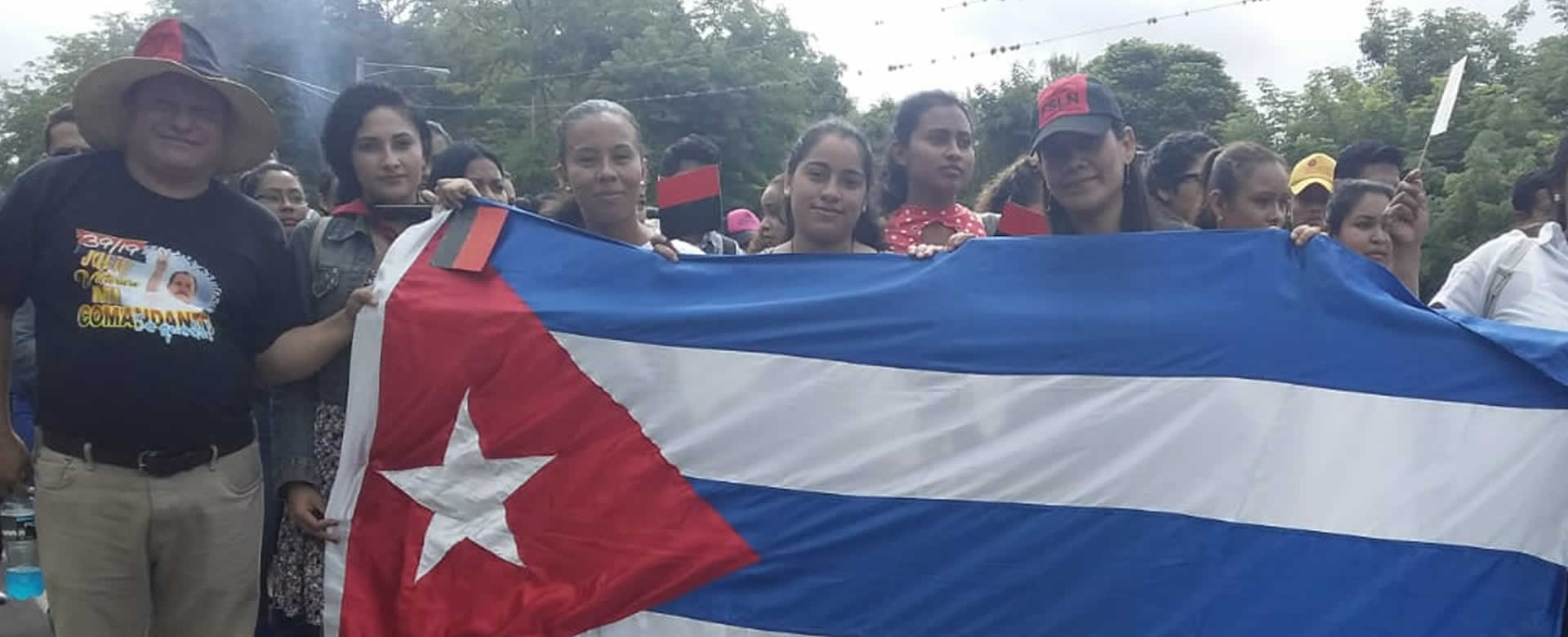 Familias somoteñas participan del Repliegue hacia Santa Rosa