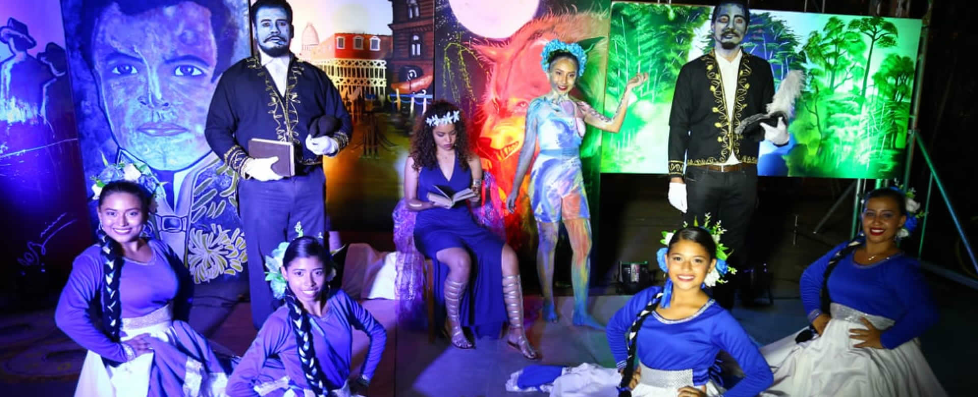 Espectacular derroche cultural en el IV Festival Azul Darío en León