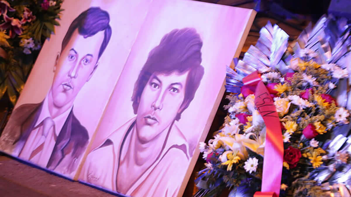 Homenaje Héroes Mártires Revolución
