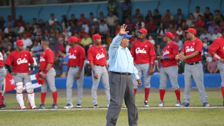 Inauguración serie Nicaragua cuba