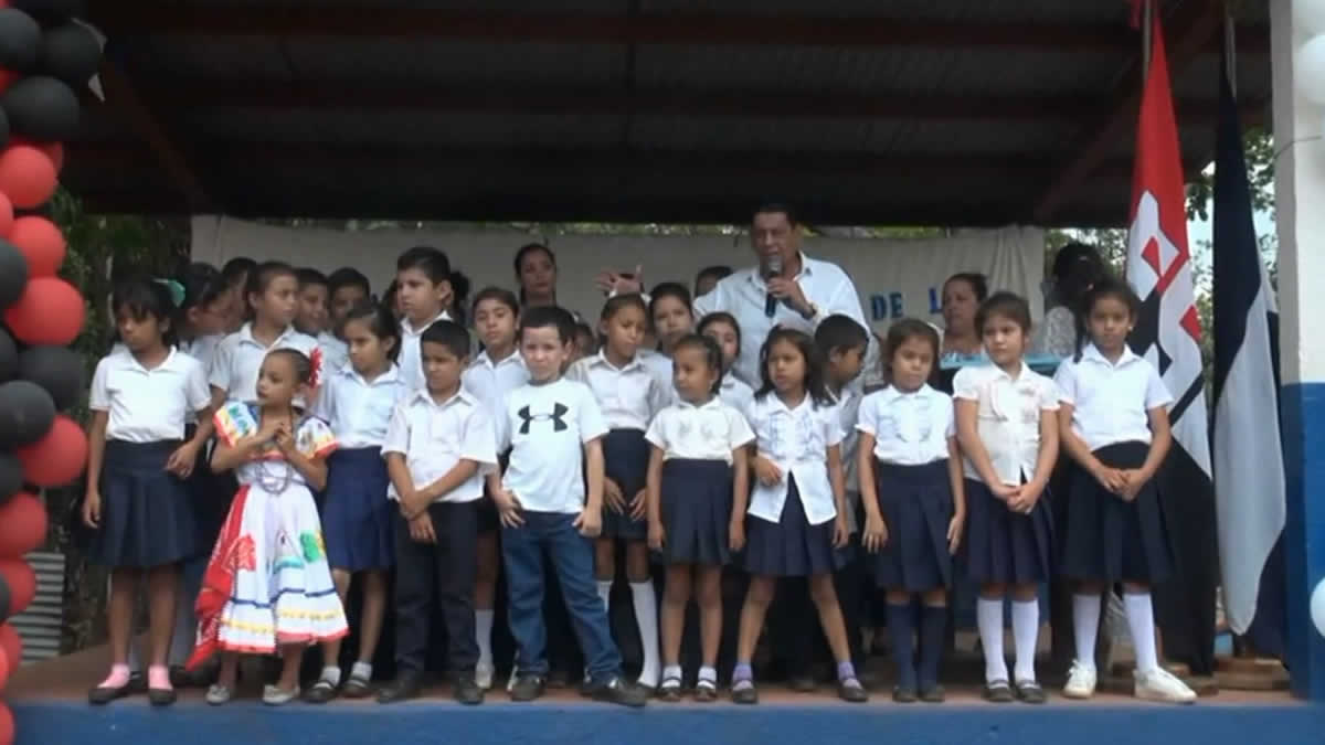 Inauguran el Centro Escolar Alfonso Cortés en San Rafael del Sur