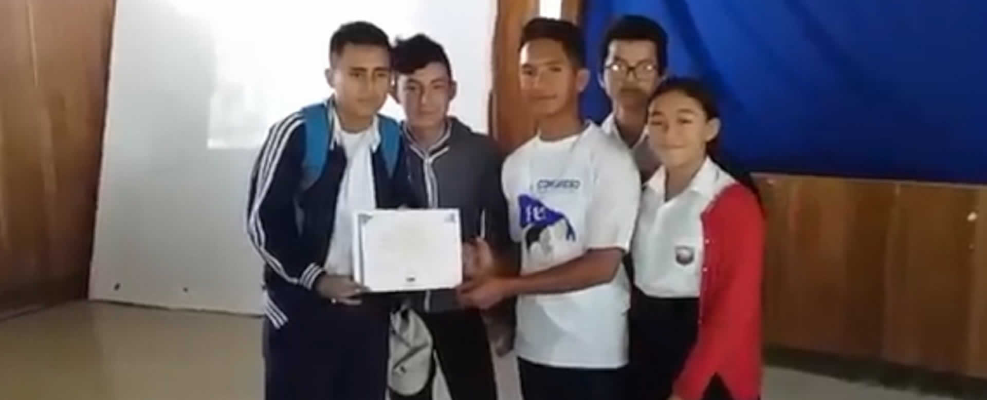 Jinotega: Estudiantes de secundaria conmemoran los 60 años de la masacre estudiantil