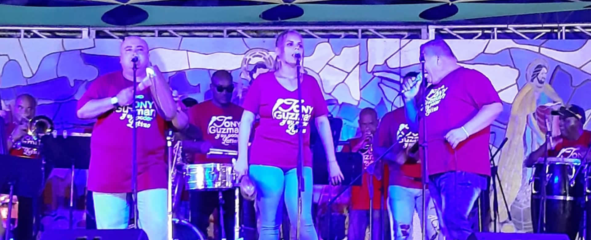 Familias jinotepinas inician fiestas patronales al ritmo de música cubana