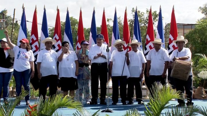 Masaya recibe al Presidente Daniel en la conmemoración del Repliegue