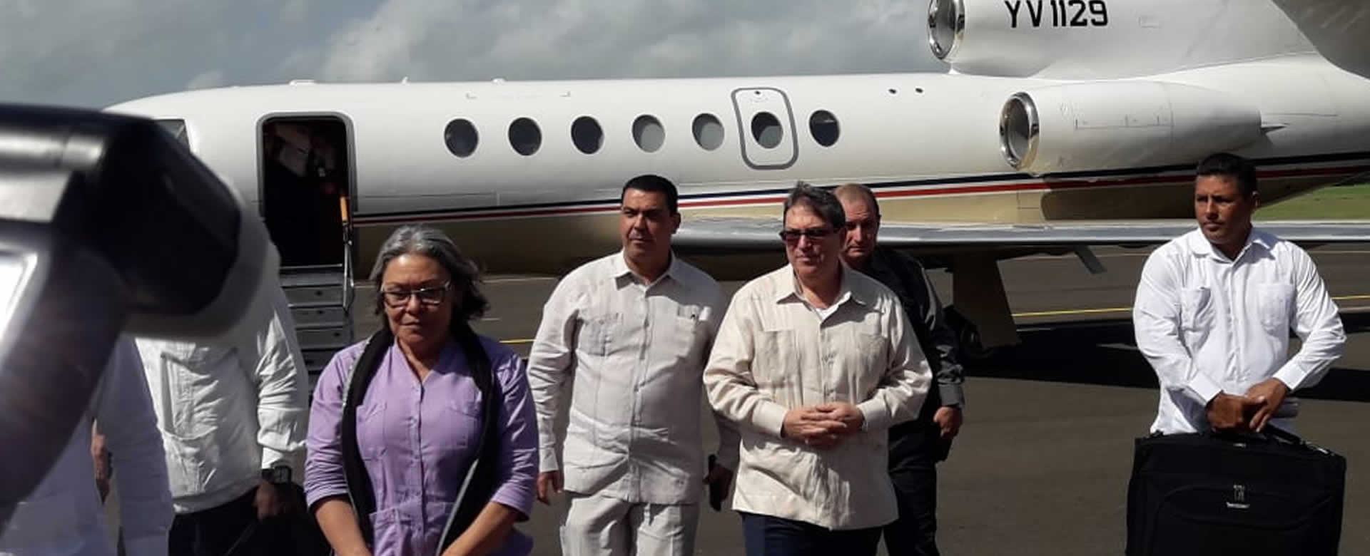 Llega a Nicaragua le Delegación Cubana para celebrar el 40 aniversario de la Revolución