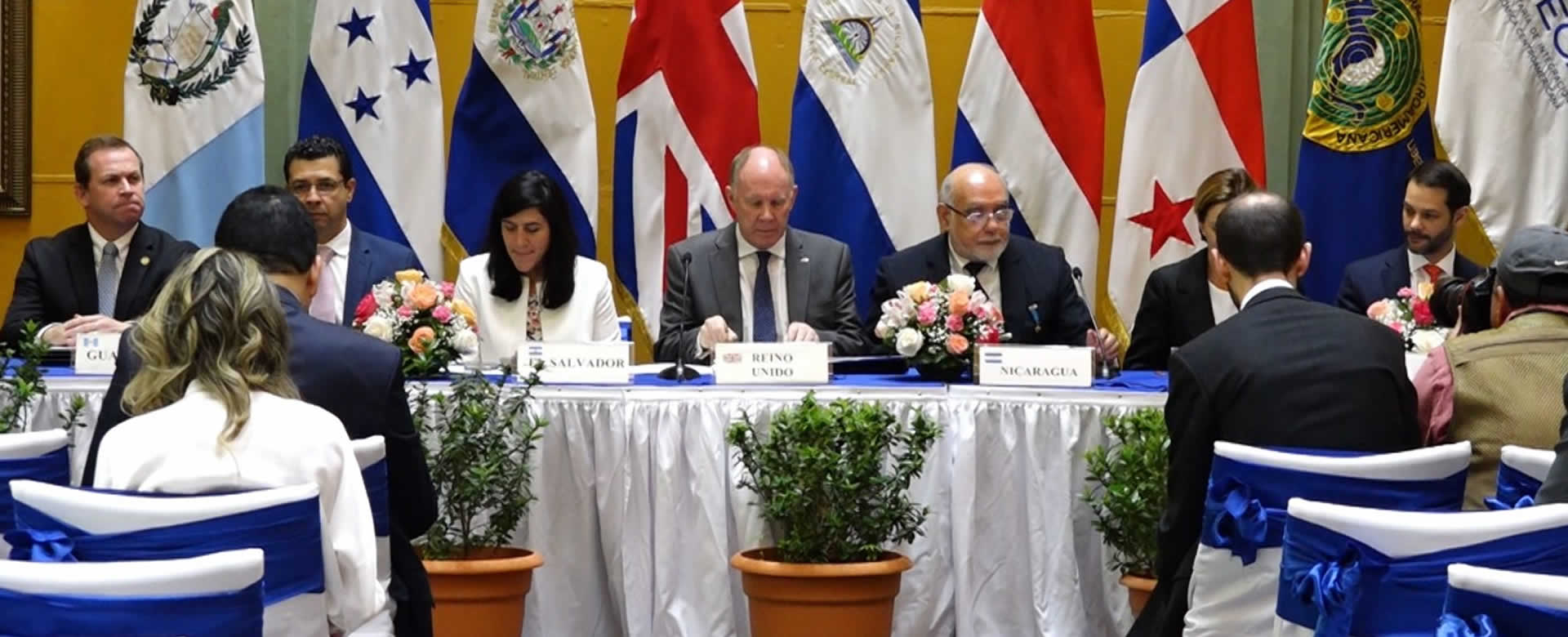 Nicaragua firma acuerdo de asociación con Reino Unido para fortalecer vínculos comerciales