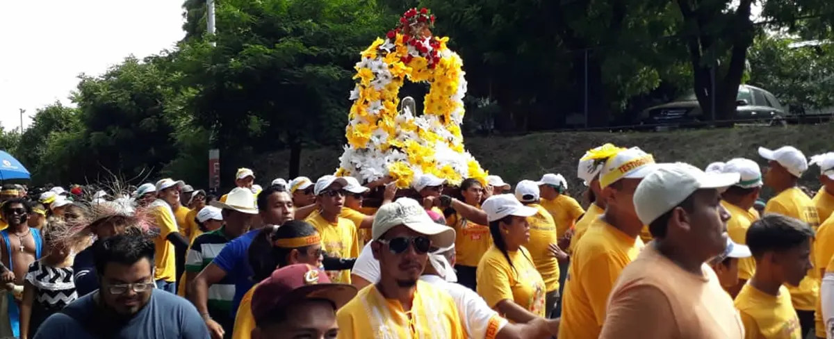 Tradicional roza del camino da inicio a las celebraciones de Santo Domingo de Guzmán