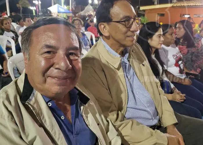 Vigilia sandinista en el Puerto Salvador Allende previo al aniversario 40