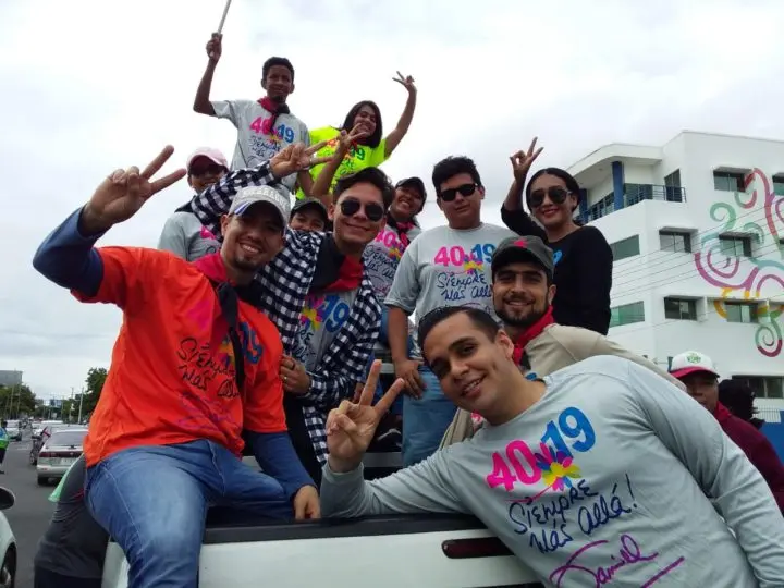 familias nicaraguenses conmemorar repliegue