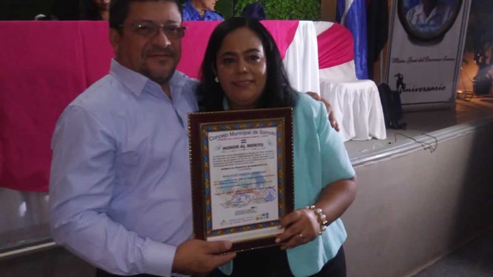 reconocimiento periodista año Somoto