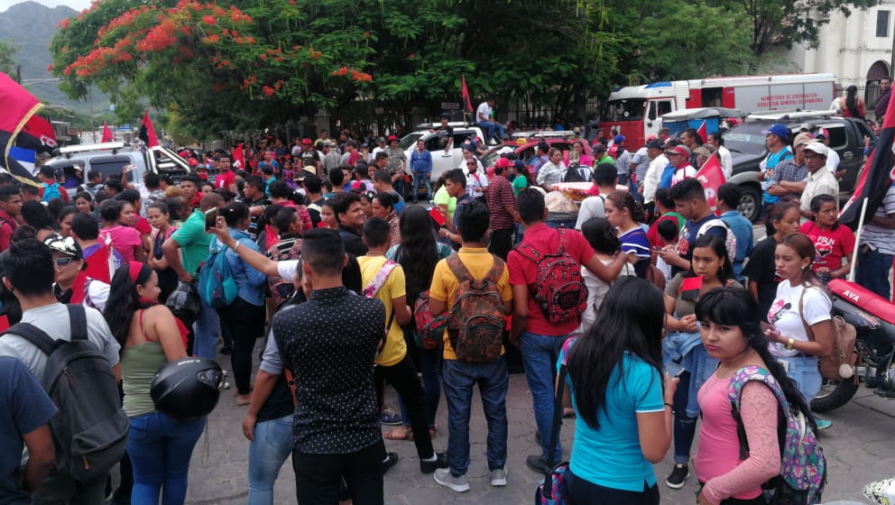 Somoto respalda al Comandante Daniel participando en el Repliegue a Santa Rosa