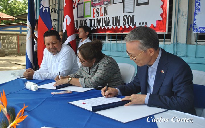 Taiwán dona más de un millón de dólares para la Merienda Escolar