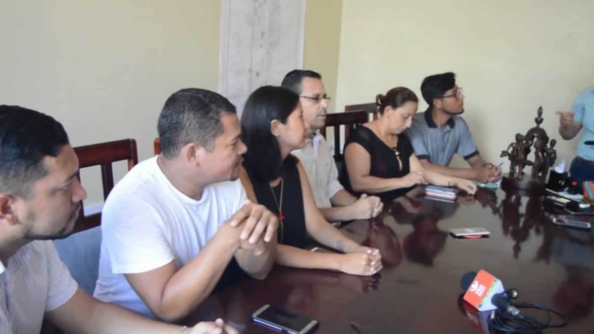 Alcalde de Bluefields realiza el Lanzamiento del concurso “El Jardín Más Bonito”