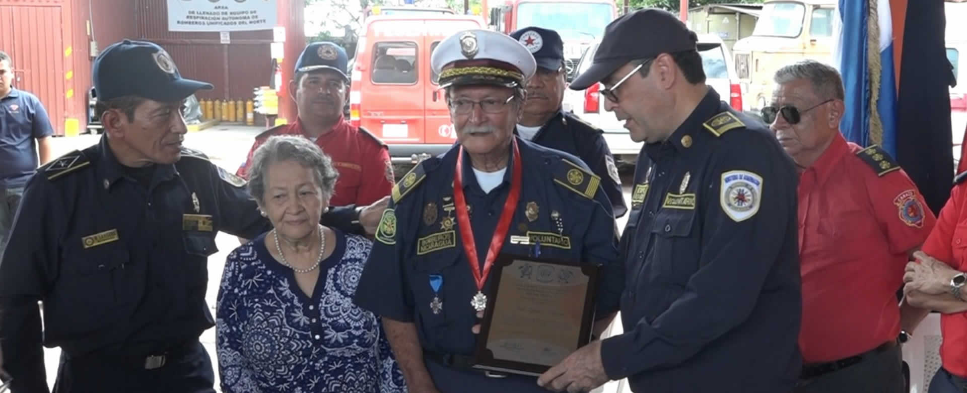 Asociación de Bomberos Voluntarios de Nicaragua celebra 25 aniversario
