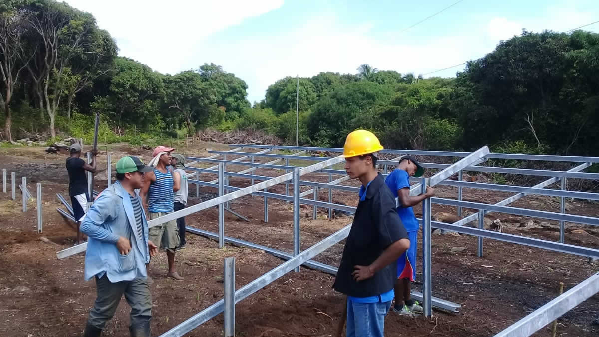Avanza la instalación de otra Planta Solar en el Caribe Sur de Nicaragua
