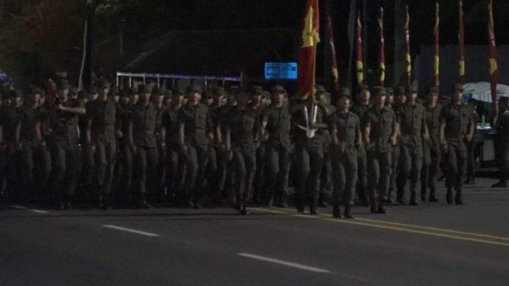 Ejército de Nicaragua realiza practicas nocturnas de cara a su 40 aniversario