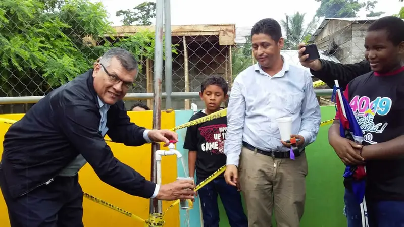 FISE inaugura proyecto de agua potable en Kukra Rivers, Bluefields