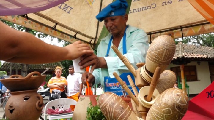 Familias Festival Gastronómico Masaya