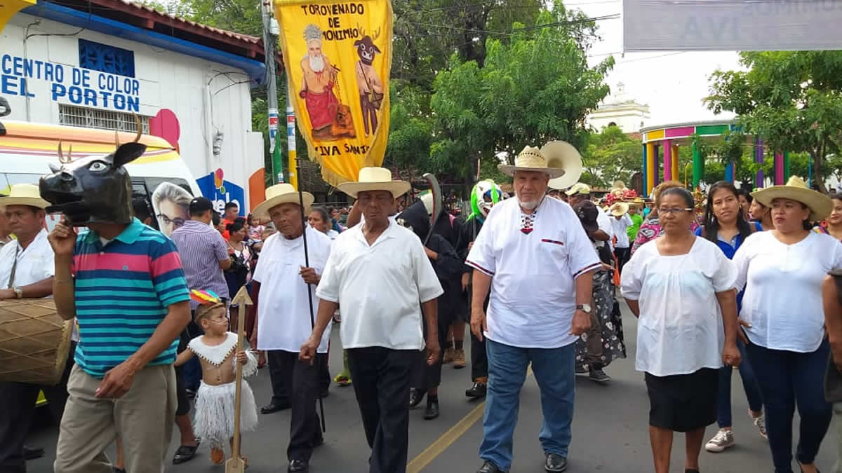 Familias de Masaya conmemoran Día Internacional de los Pueblos Indígenas