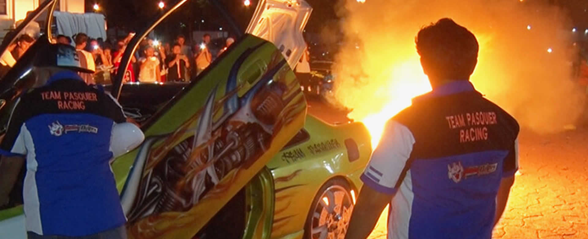 Gran exhibición nacional de carros modificados en Managua