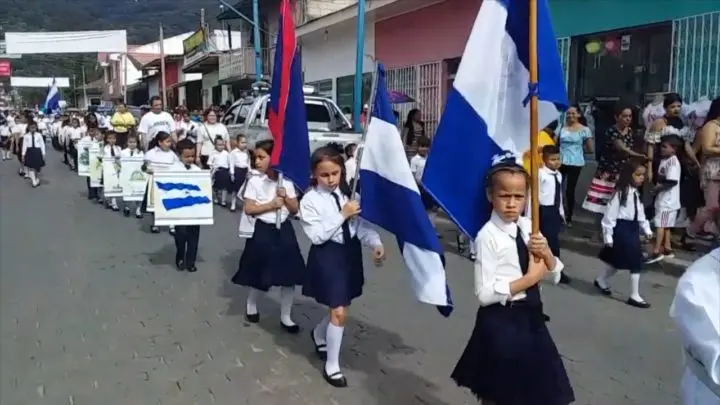 Jinotega desfile principales calles