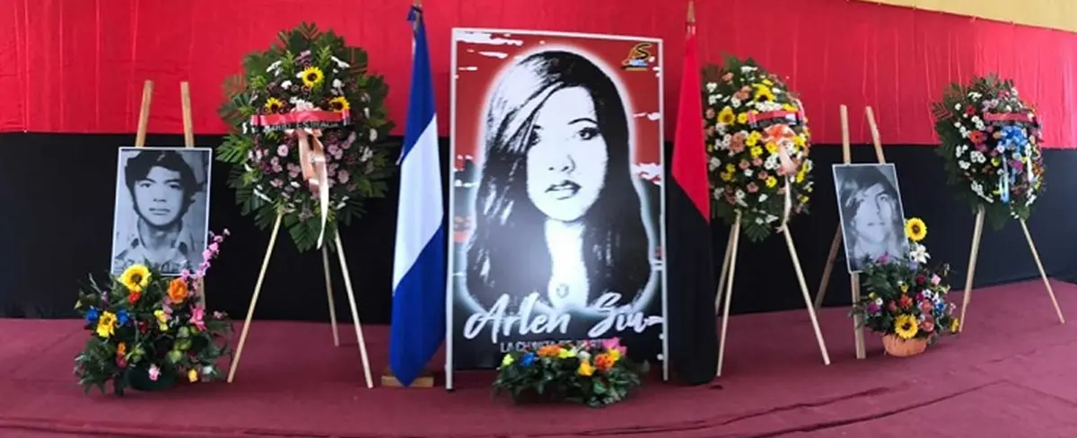 Jinotepe: Con amor revolucionario conmemoran el 44 aniversario del paso a la inmortalidad de Arlen Siu