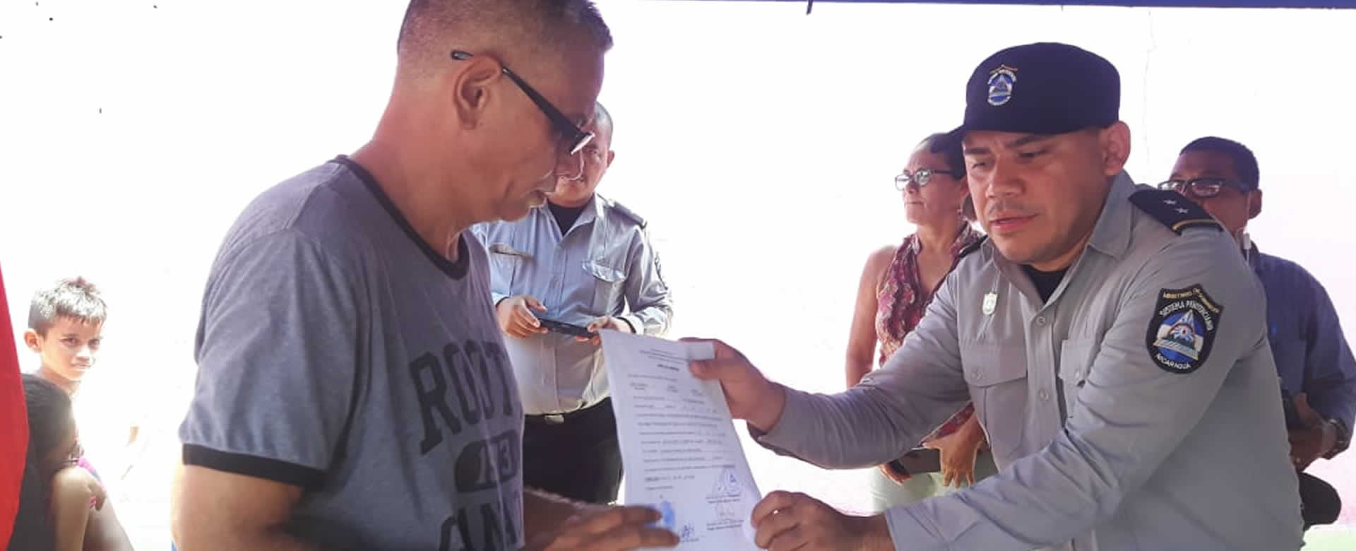 Juigalpa: 130 reos logran su libertad bajo el régimen de convivencia familiar