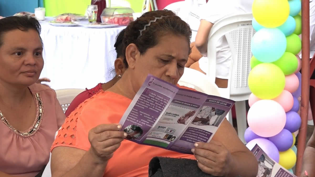 MINSA realiza jornada de Lactancia Materna en el Hospital Bertha Calderón