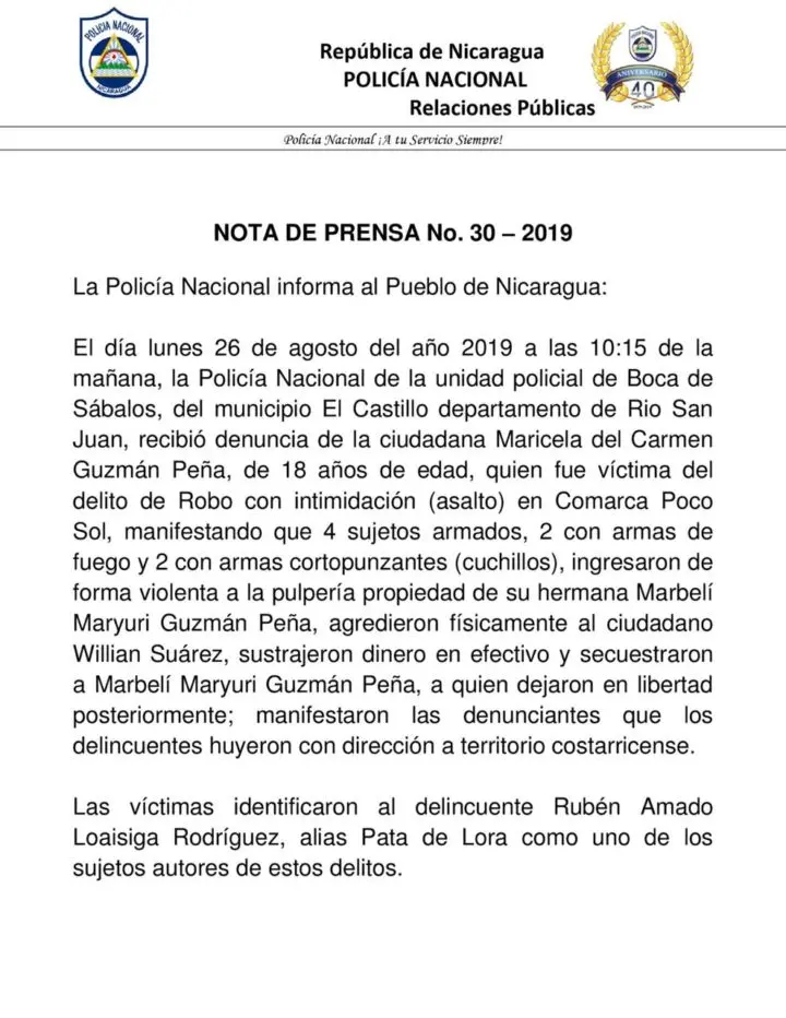 Policía Nacional rechaza manipulación