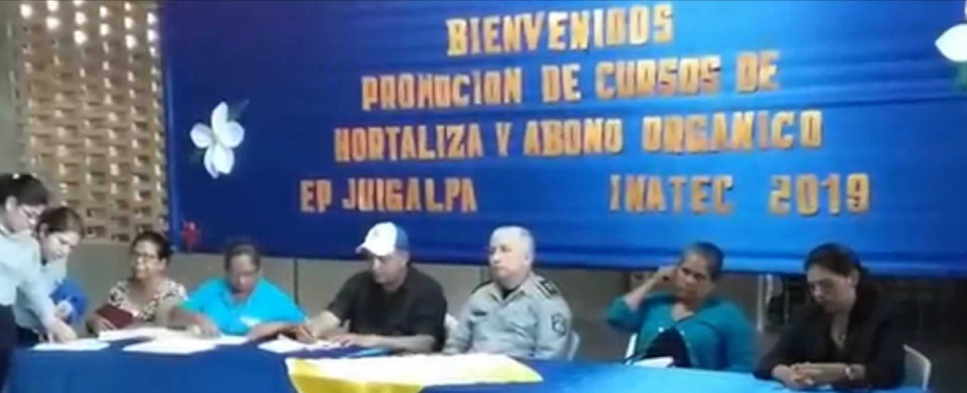 Reos de Juigalpa participan en cursos técnicos impartidos por el INATEC