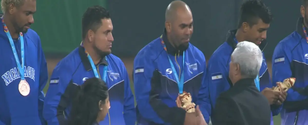 Emotiva ceremonia de premiación de béisbol en los Juegos Panamericanos 2019
