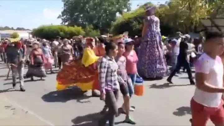 Grandioso Festival de Gigantonas en Juigalpa, en honor a su patrona