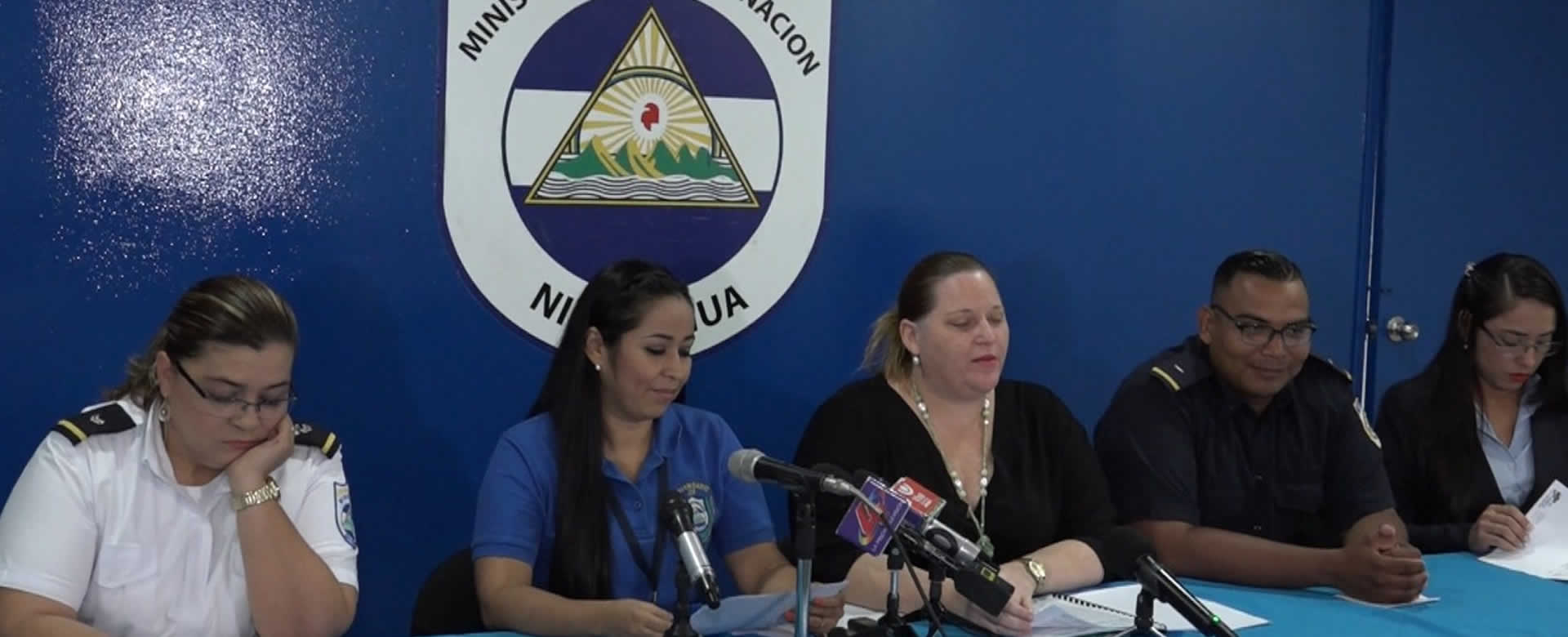 Ministerio de Gobernación y sus dependencias brindaron informe semanal