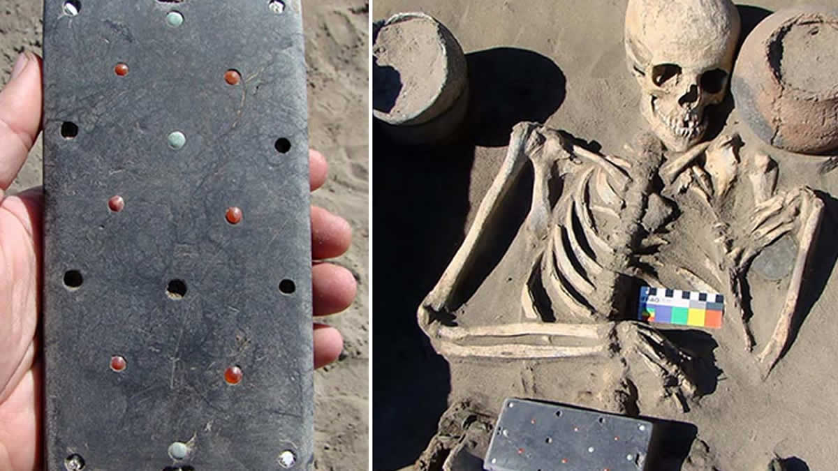Arqueológos encuentran un smartphone en una tumba de 2.100 años