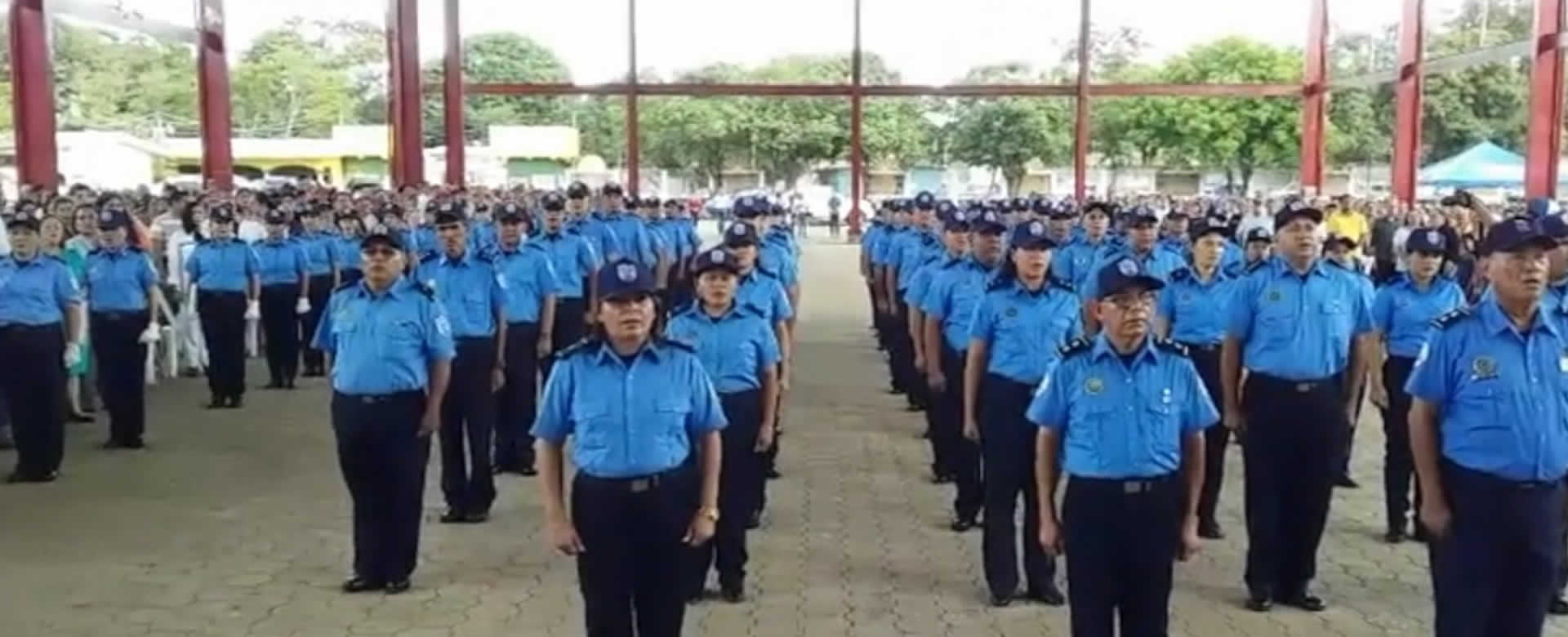 Chontales: Realizan acto de ascenso en grados de la Policía Nacional