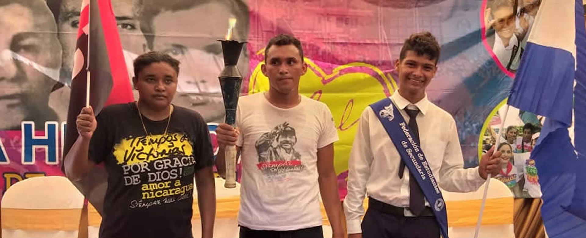 Realizan corrida de antorcha en honor a los héroes de Nandaime