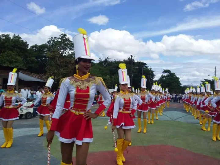 Estudiantes de Somoto conmemoran la Independencia de Nicaragua