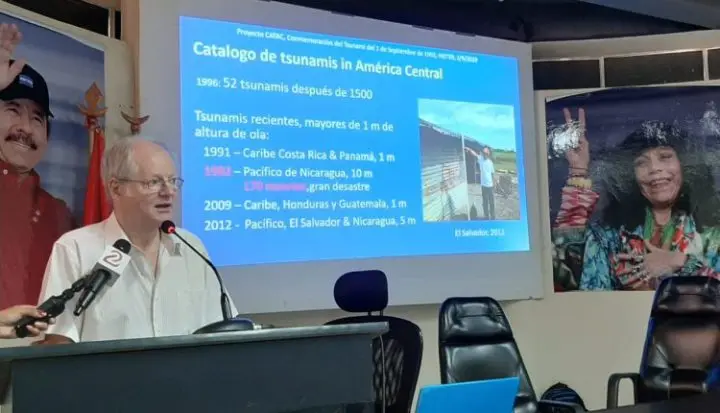 Expertos de INETER participan en seminario sobre tsunamis