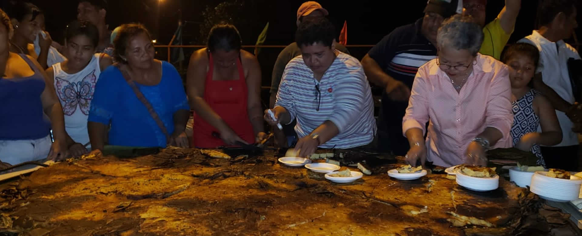Familias de Chinandega degustan de la Güirila más grande