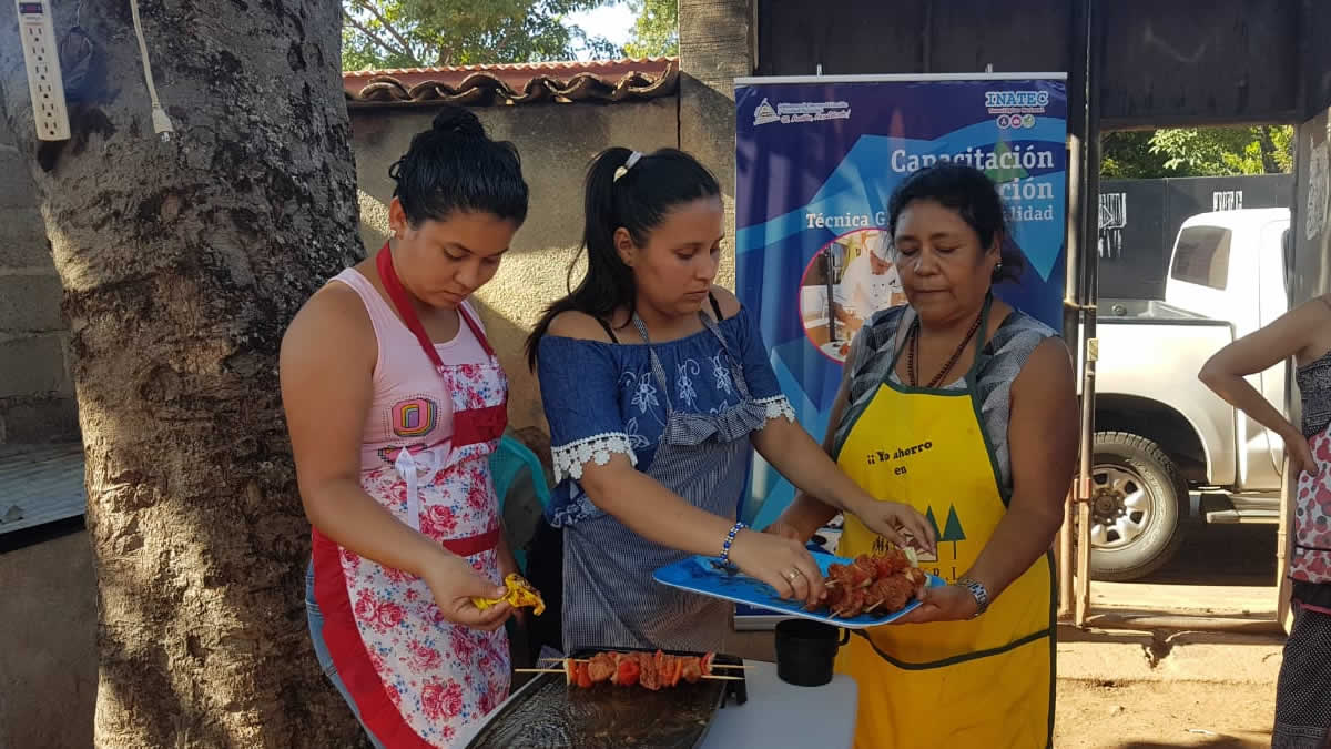INATEC imparte cursos de cocina básica a las familias de Somoto