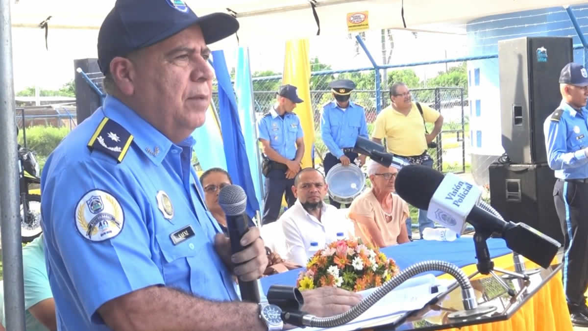 Inauguran estación policial Juan José Suazo en Chichigalpa