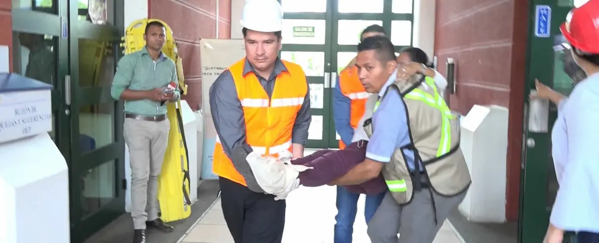 Instituciones participan del III Ejercicio Nacional Multiamenazas