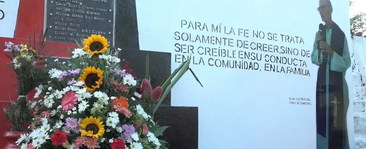 A 89 años, Militancia Sandinista conmemora el natalicio del padre Theo Klomberg