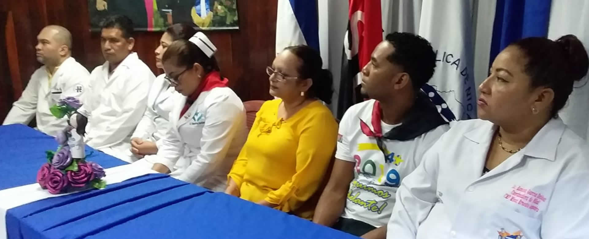 Movimiento de Enfermeros Sandinistas celebran su 9no año de fundación en Bluefields